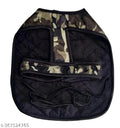 Fabric Winter Army Print Coat for Dog (Multicolor, 22 inches)